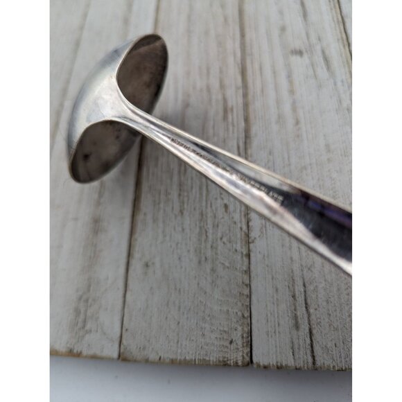 Oneida Community Silverplate ENCHANTMENT Gentle Rose Gravy Serving Ladle 1960 - Picture 7 of 7